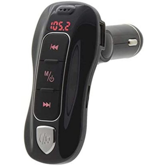 Bracketron Roadtripper Sound Car Audio Bluetooth FM Transmitter, BT5-680-2 Black - Picture 1 of 4